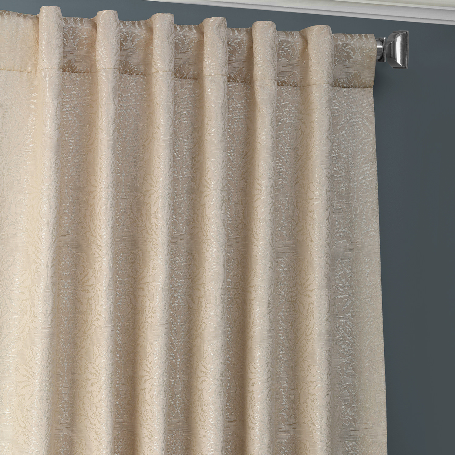 Cambric Sand Designer Jacquard Curtain