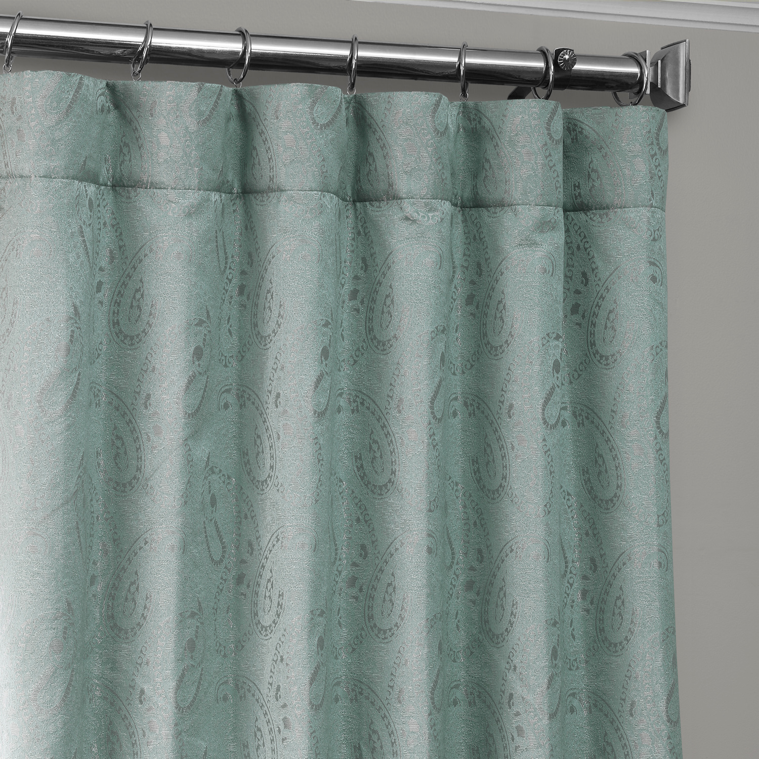 Latika Larimar Designer Jacquard Curtain