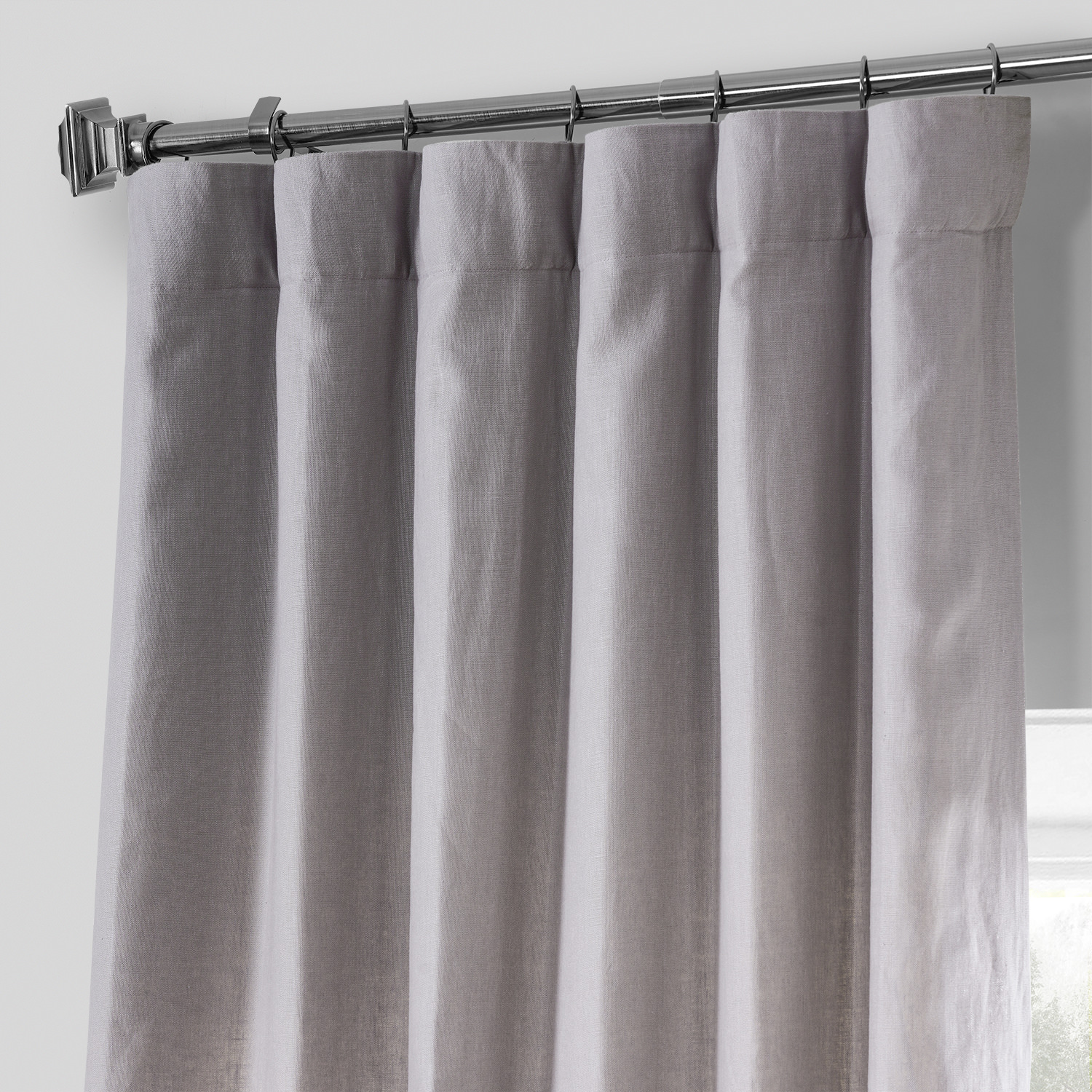 Earl Grey French Linen Curtain