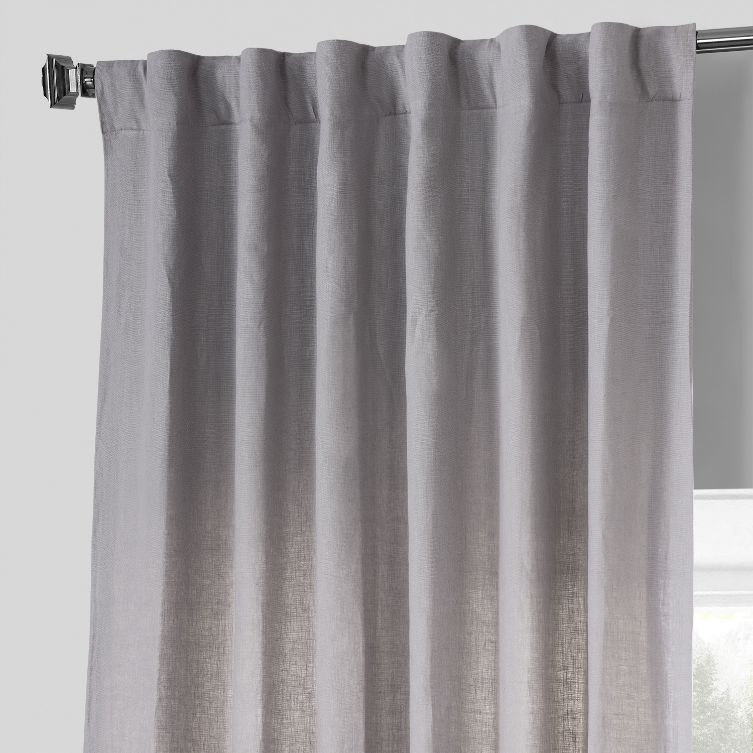 Earl Grey French Linen Curtain