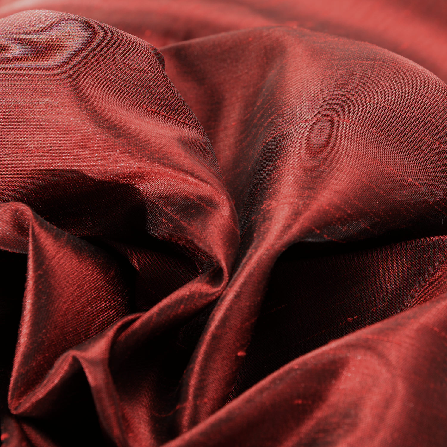 Ruby Faux Textured Dupioni Silk Swatch