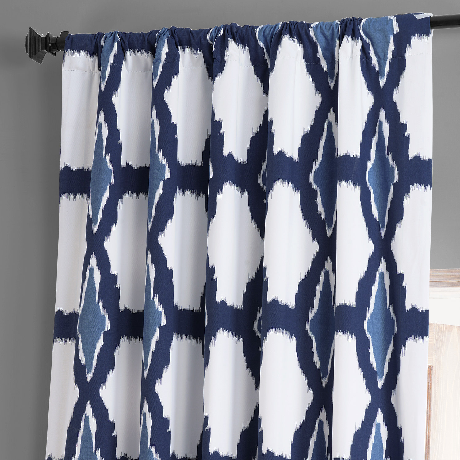 Sorong Royal Printed Cotton Hotel Blackout Curtain