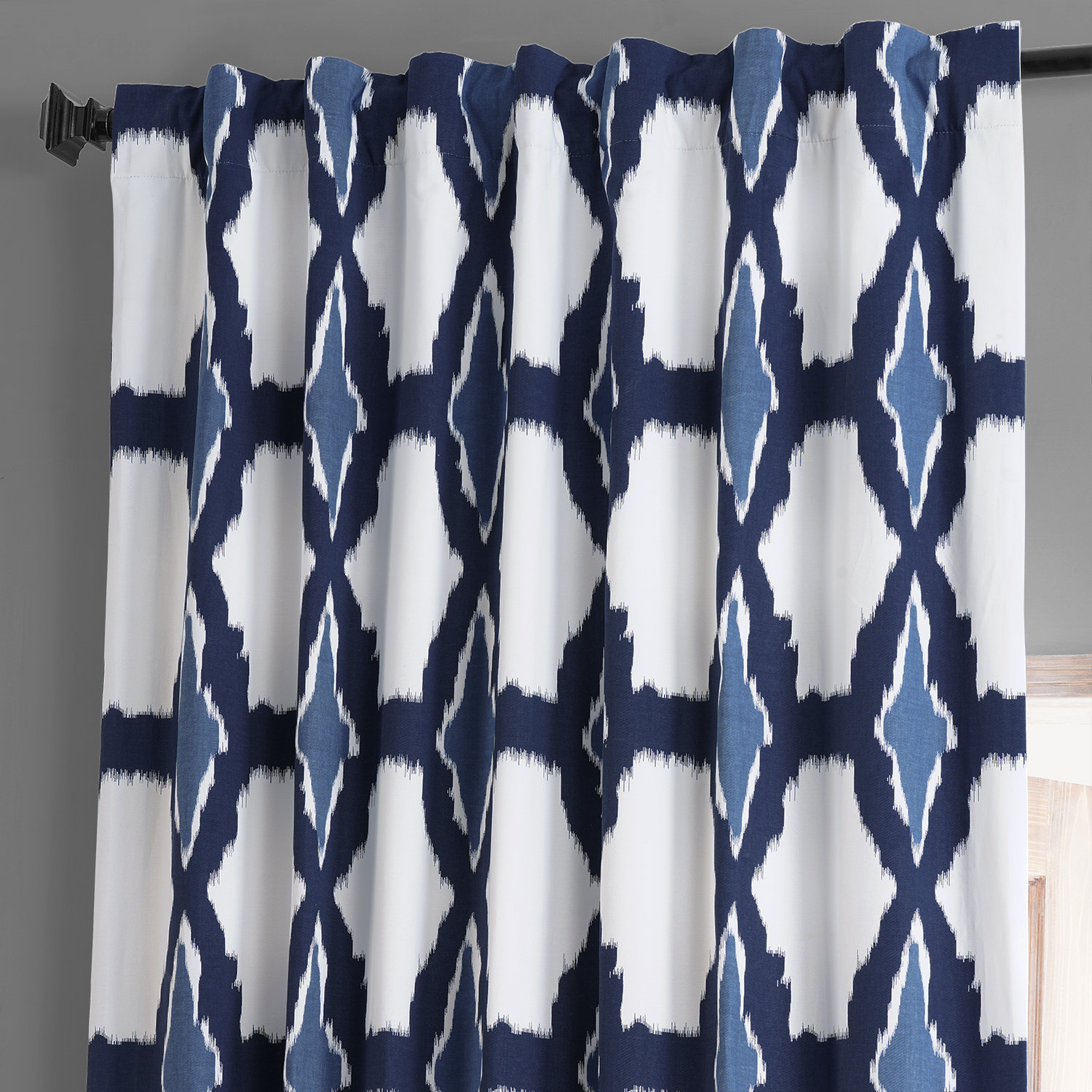 Sorong Royal Printed Cotton Hotel Blackout Curtain