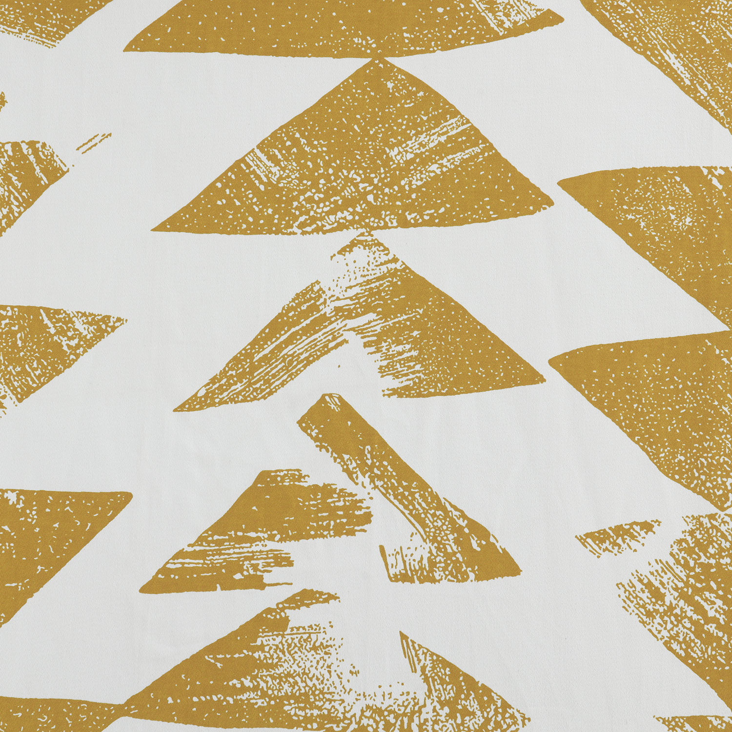 Triad Gold Printed Cotton Twill Swatch