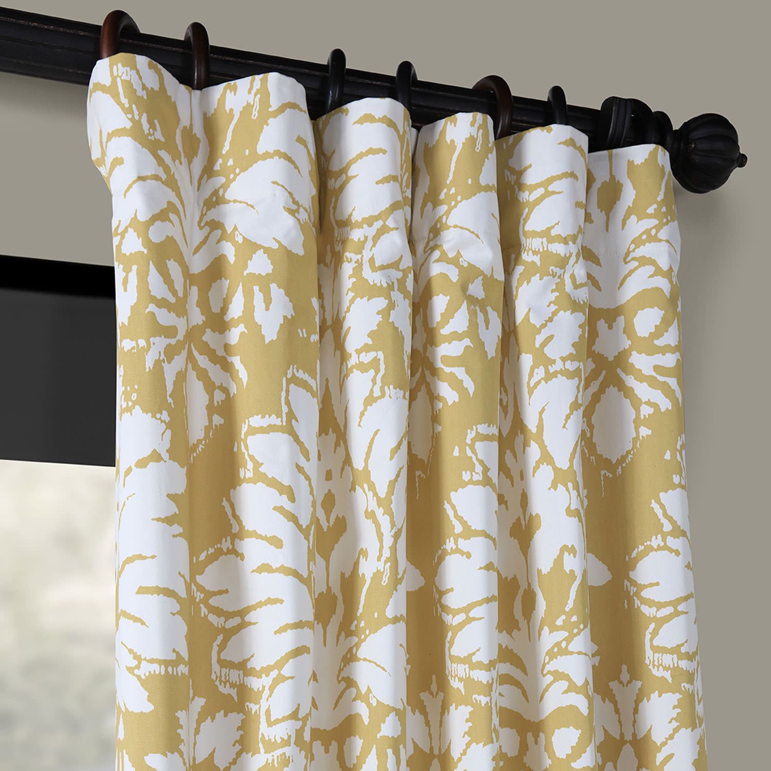 Lacuna Sun Printed Cotton Twill Curtain