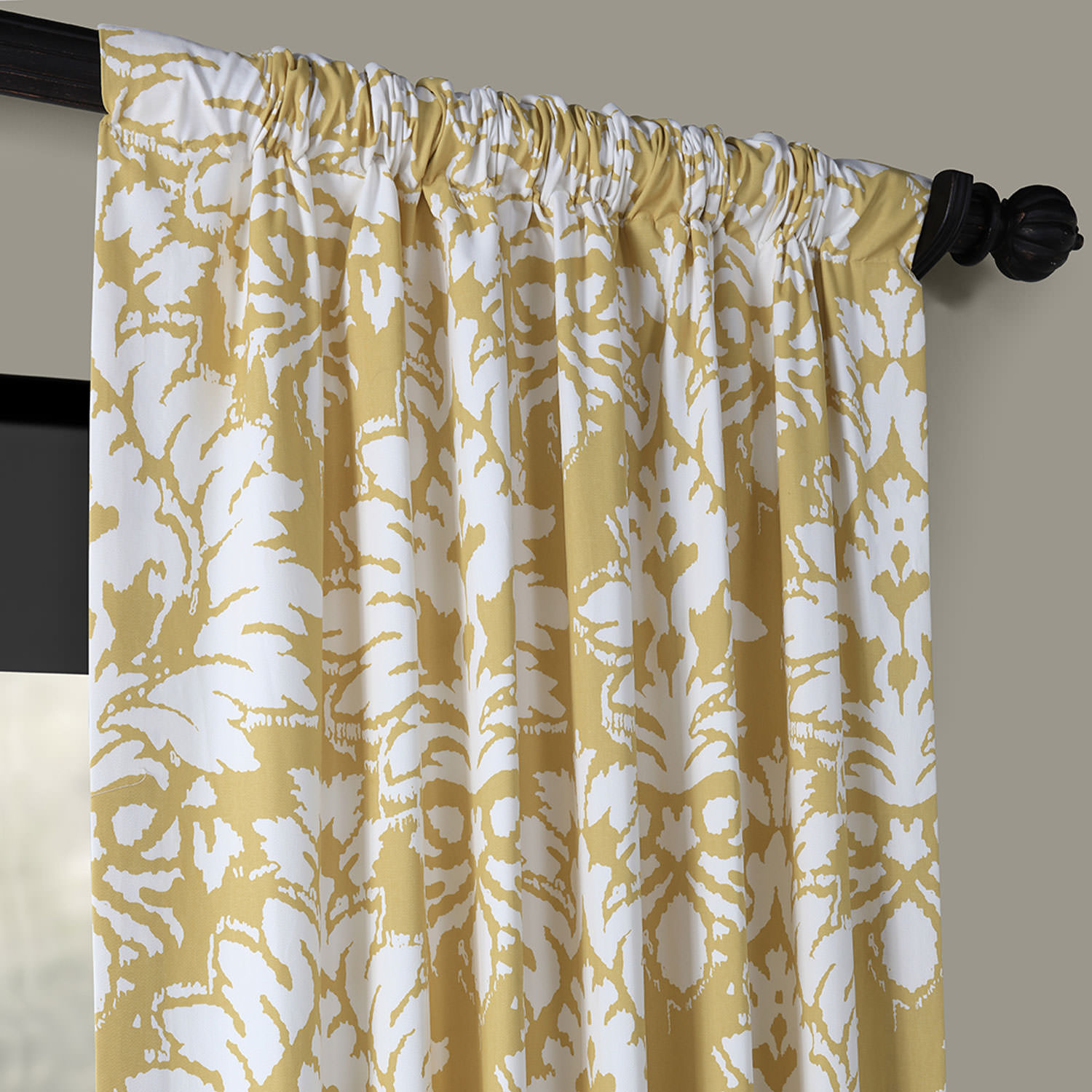 Lacuna Sun Printed Cotton Twill Curtain