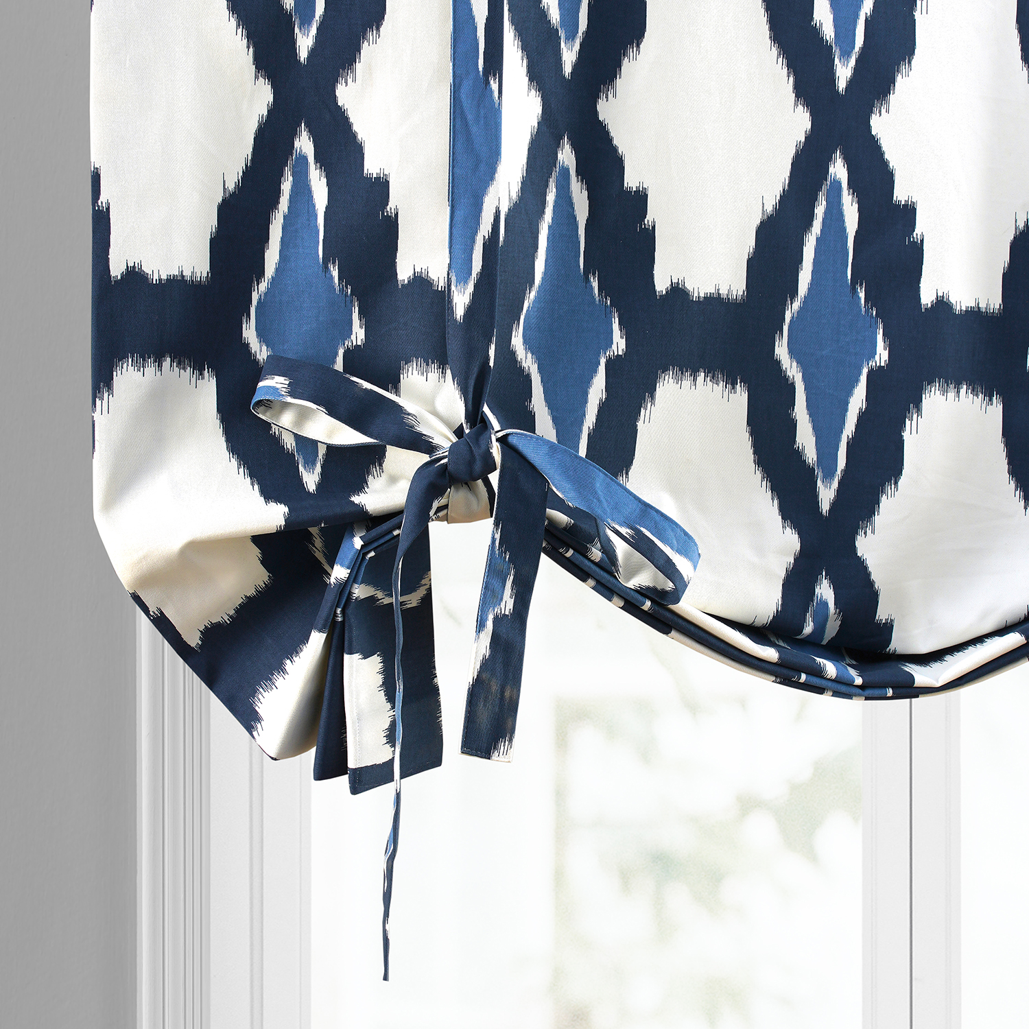 Sorong Royal Printed Cotton Tie-Up Window Shade