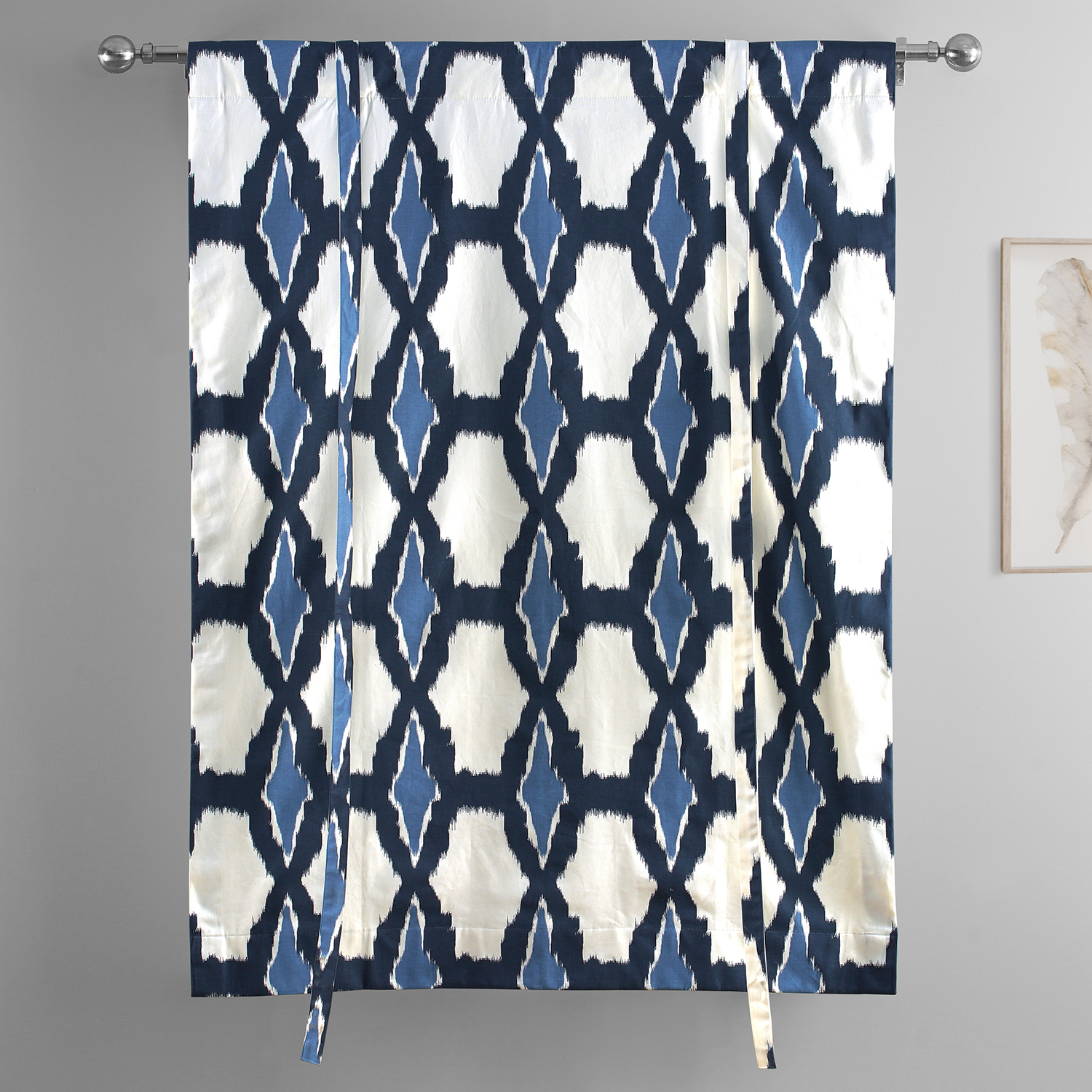 Sorong Royal Printed Cotton Tie-Up Window Shade