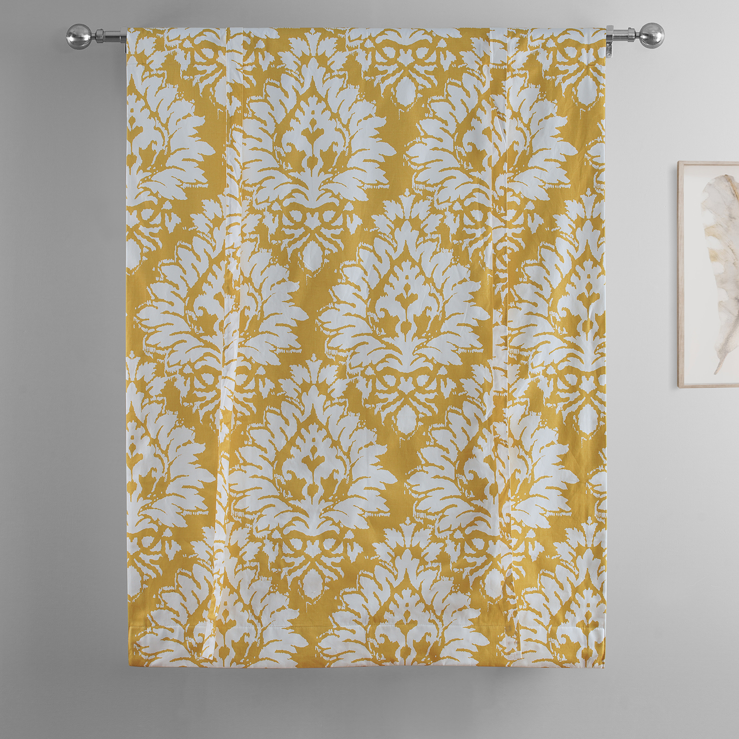 Lacuna Sun Printed Cotton Tie-Up Window Shade