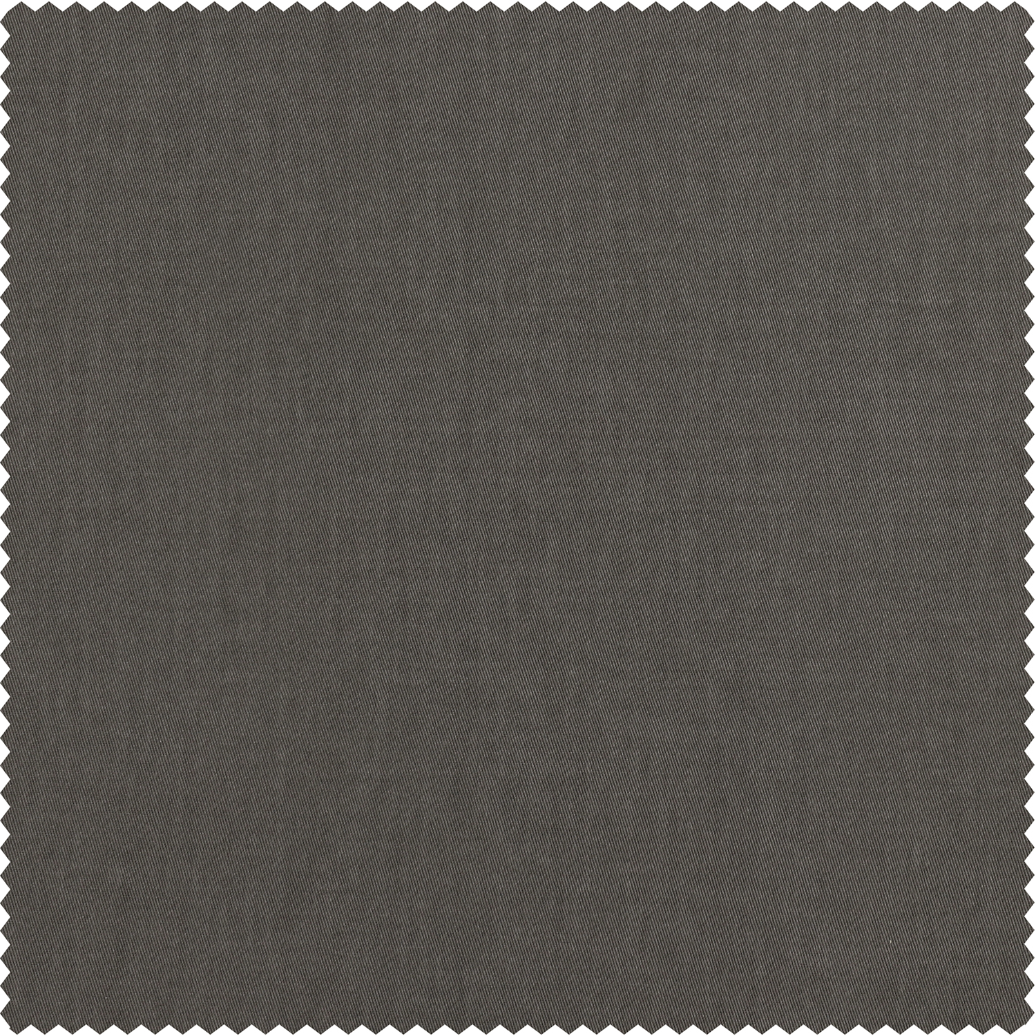 River Rock Grey Solid Cotton Tie-Up Window Shade