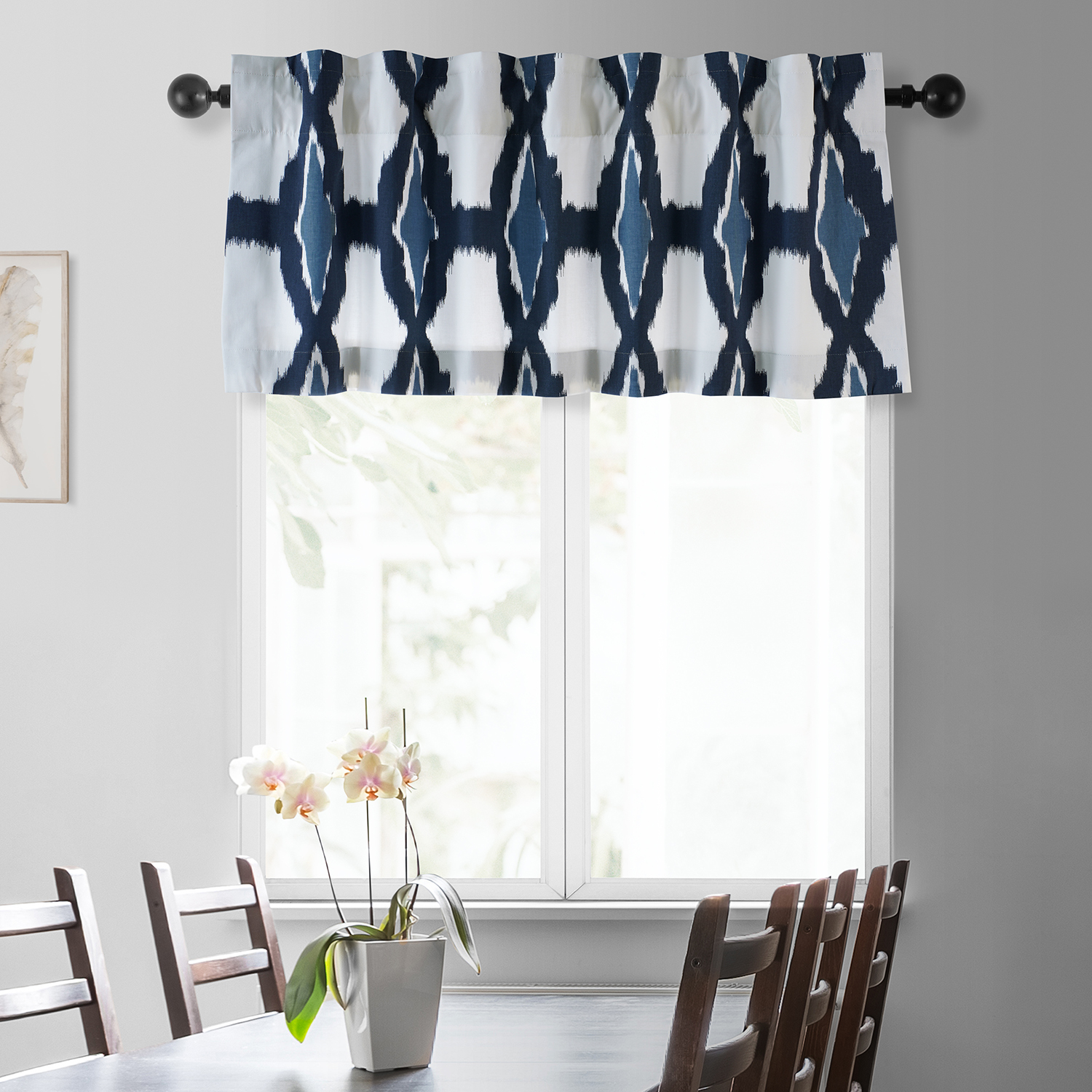 Sorong Royal Printed Cotton Window Valance