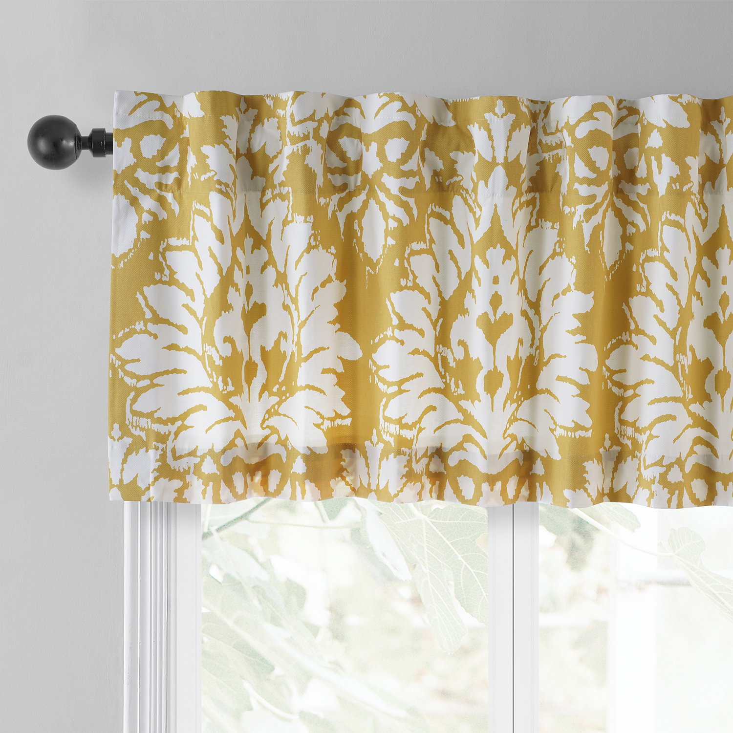 Lacuna Sun Printed Cotton Window Valance