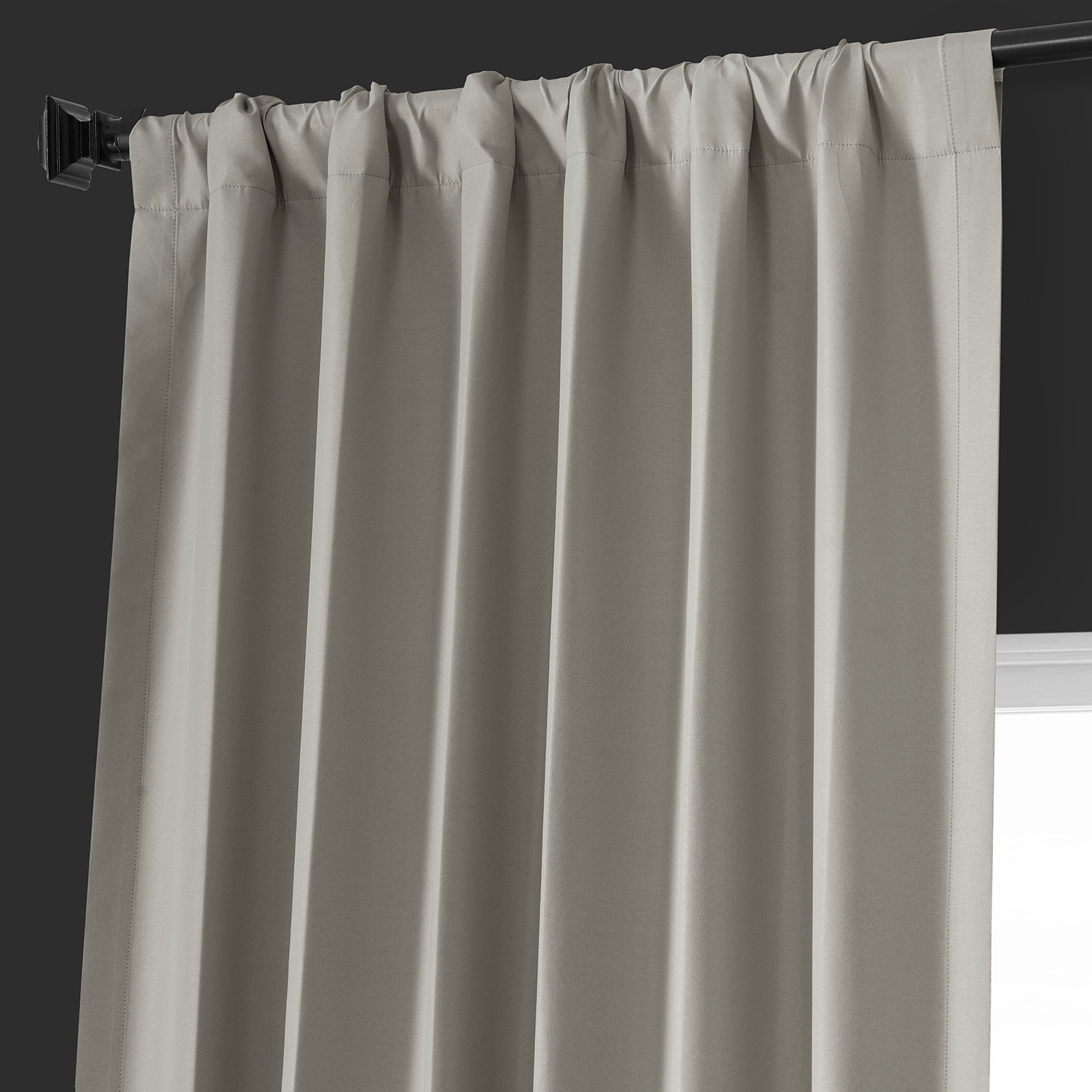 Mason Beige Placid Thermal Hotel Blackout Curtain Pair (2 Panels)