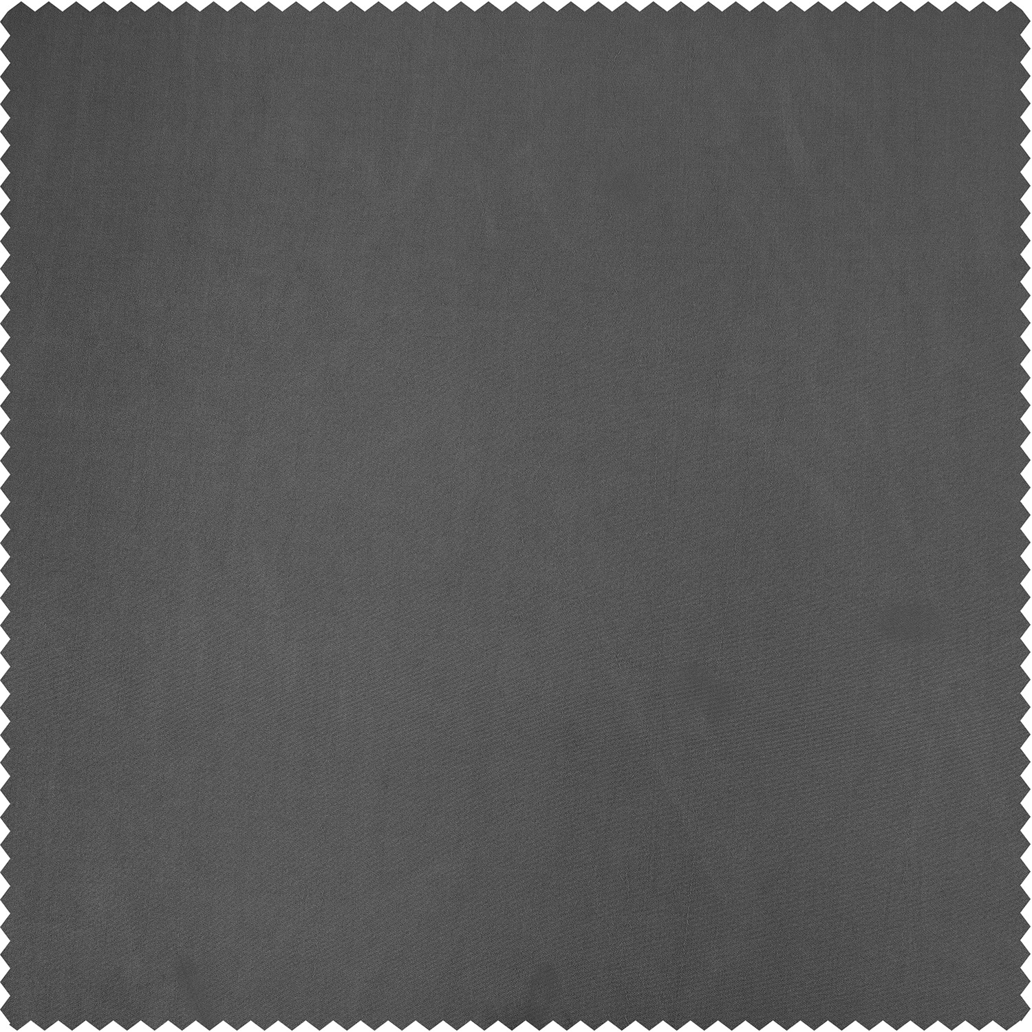 Graphite Faux Solid Taffeta Swatch