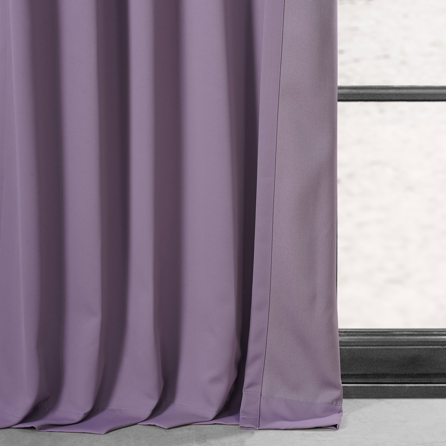 Boho Purple Performance Woven Blackout Curtain Pair (2 Panels)