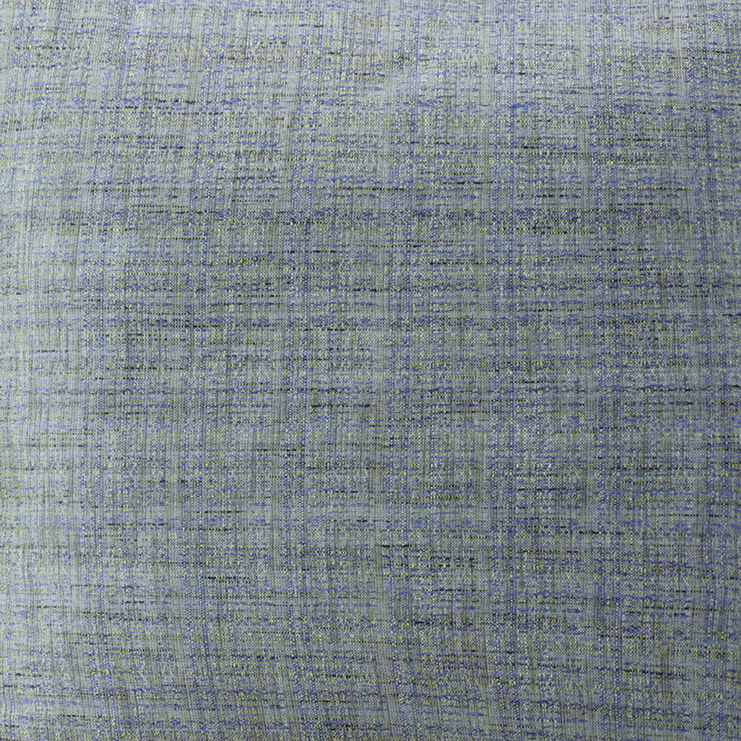 Turkish Blue Yarn Dyed Designer Faux Raw Textured Silk Cushion Cover - Pair