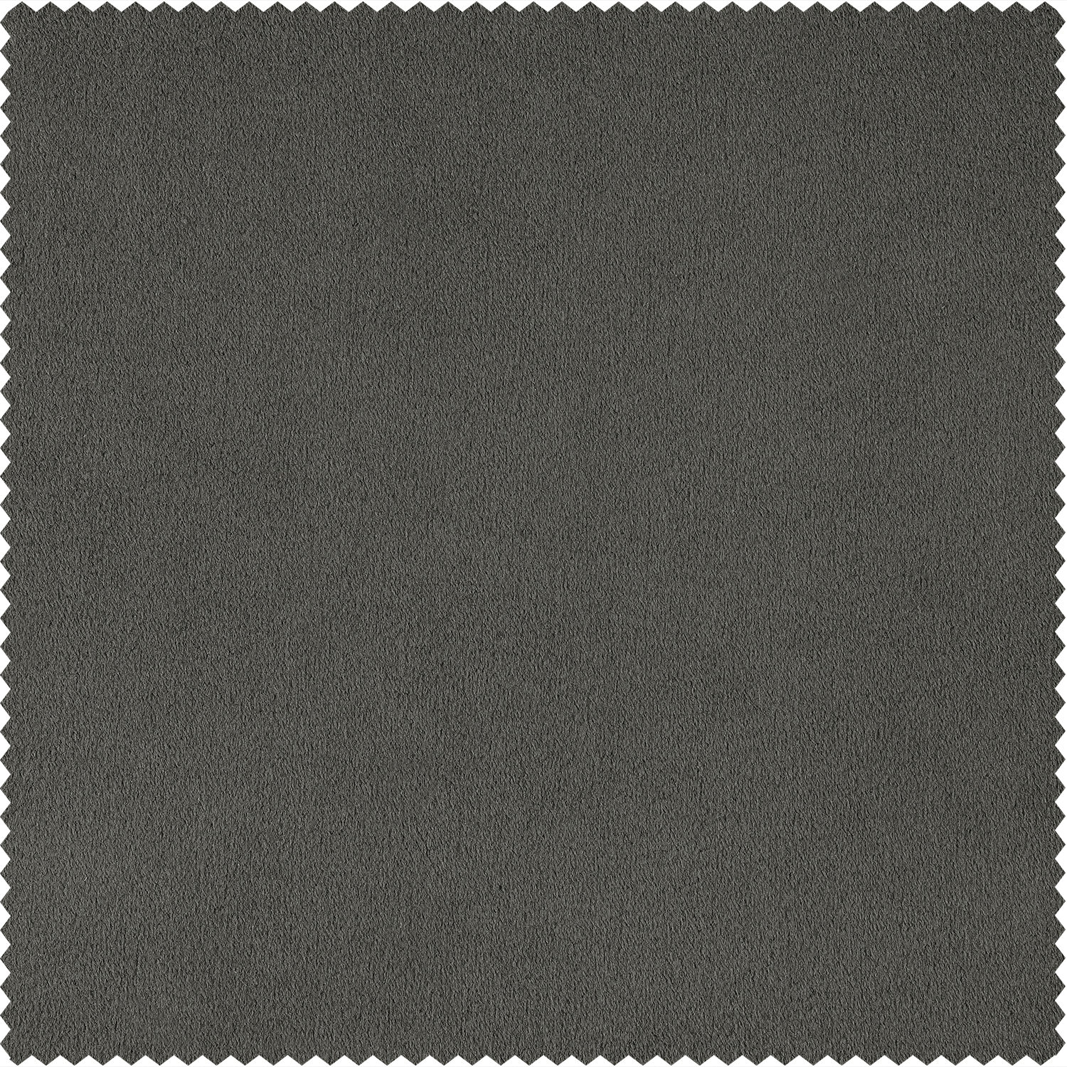 Signature Gunmetal Grey Velvet Cushion Cover - Pair