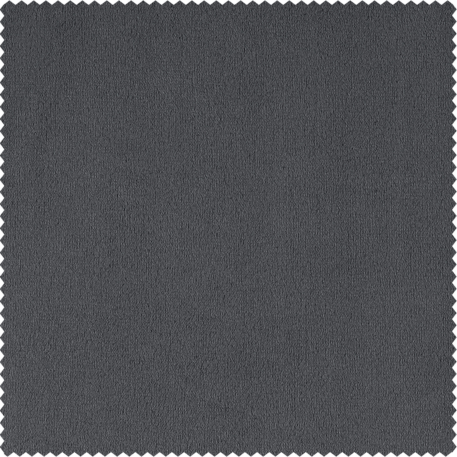 Signature Distance Blue Grey Blackout Velvet Curtain