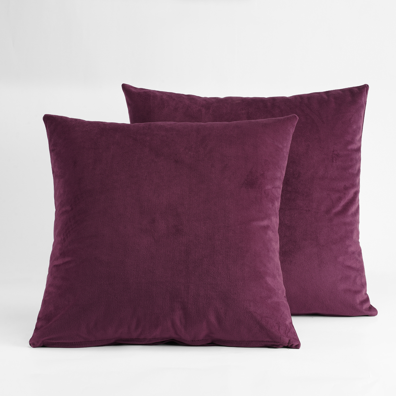 Signature Cabernet Velvet Cushion Cover - Pair