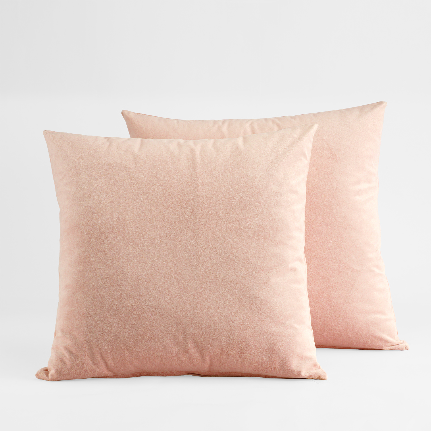 Signature Rosey Dawn Grey Velvet Cushion Cover - Pair