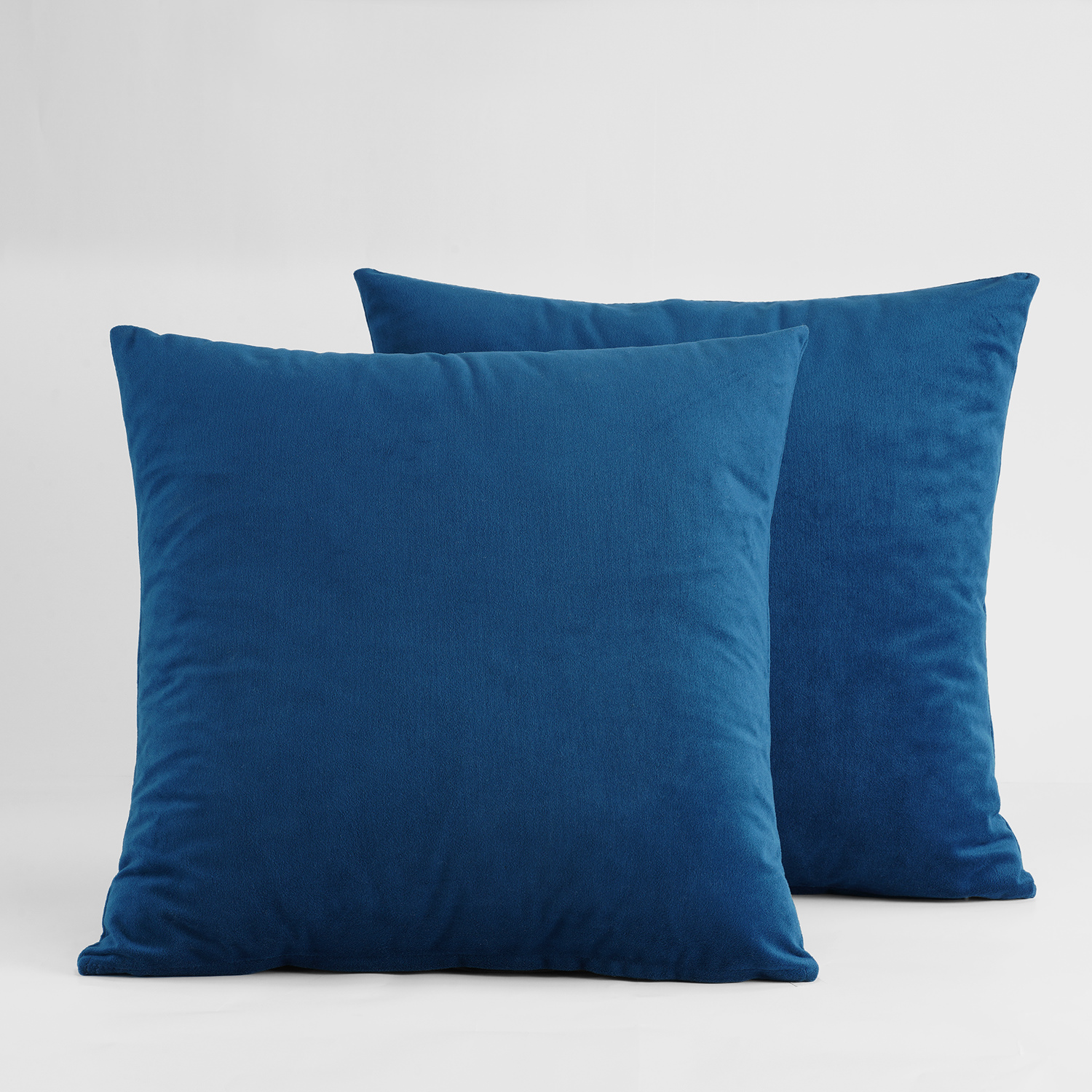 Signature Union Blue Velvet Cushion Cover - Pair