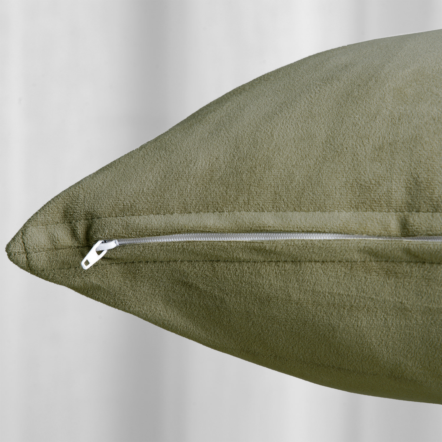 Signature Hunter Green Velvet Cushion Cover - Pair