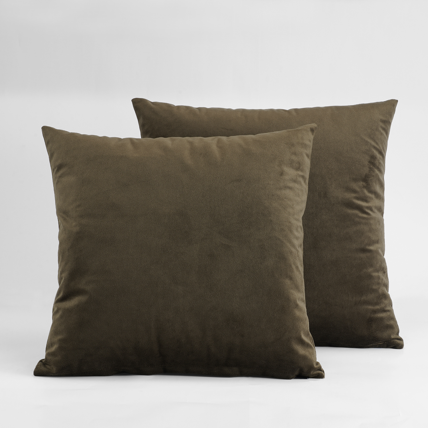 Signature Java Velvet Cushion Cover - Pair