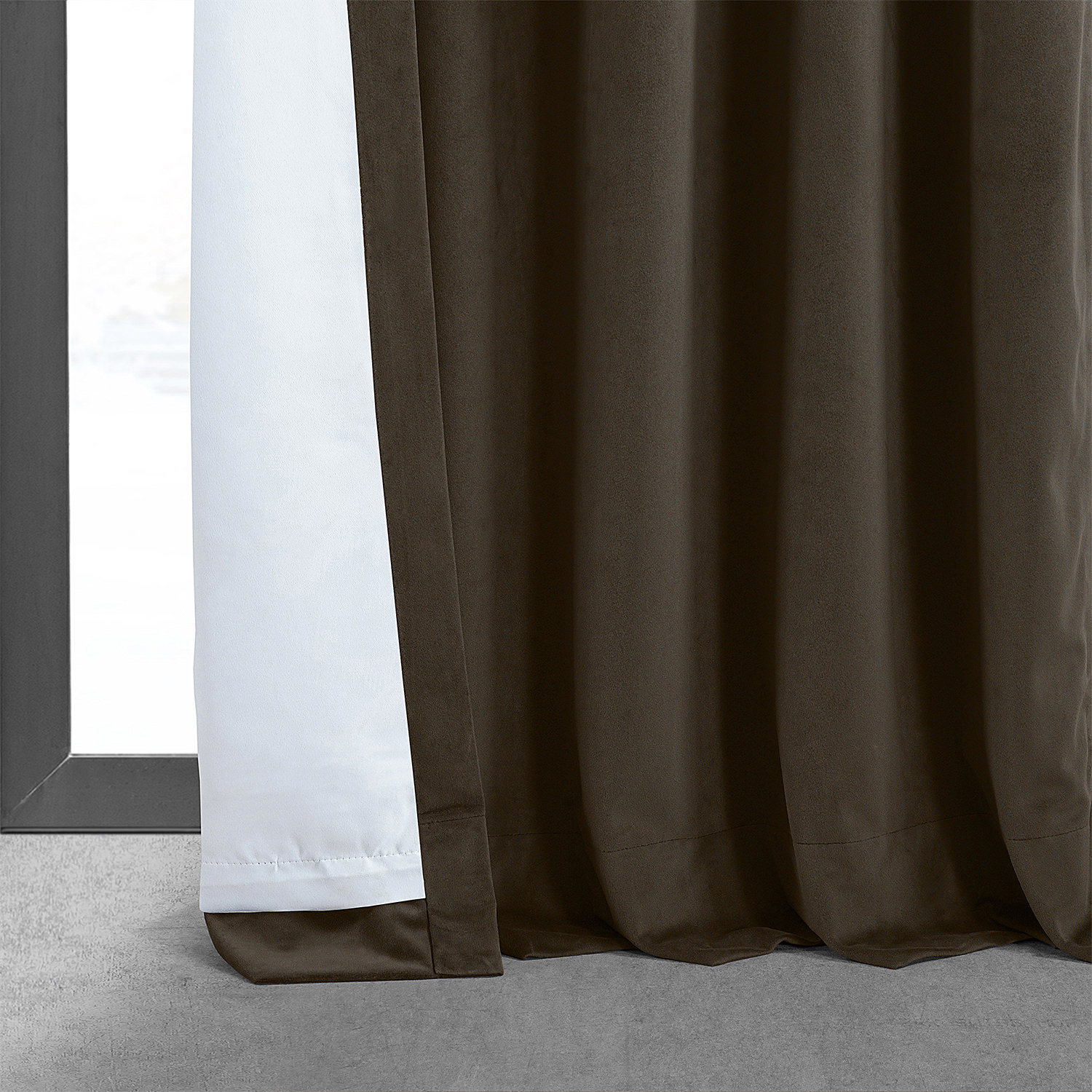 Signature Java Blackout Velvet Curtain