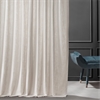 Coconut Cream Belgian Heavy Faux Linen Curtain