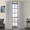 Arctic Grey Blackout Room Darkening Curtain