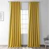 Solarium Yellow Blackout Room Darkening Curtain