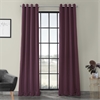 Aubergine Grommet Blackout Room Darkening Curtain