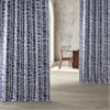 Matchstick Blue Lake Room Darkening Curtain