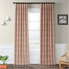 Nouveau Tan Blackout Room Darkening Curtain