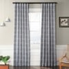 Amara Blue Blackout Room Darkening Curtain