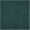 Slate Teal Faux Linen Room Darkening Swatch
