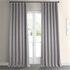 Clay Faux Linen Room Darkening Curtain