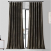 Midnight Pine Textured Dupioni Silk Curtain