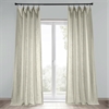 Malted Cream Heavy Faux Linen Curtain