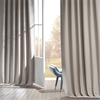 Signature Safari Tan Faux Linen Blackout Curtain