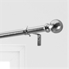 Classic Sphere Ball Extendable Metal Rod Set- Nickel