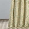 Astoria Jade & Taupe Designer Damask Curtain