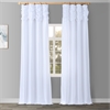 Ice Ruched Vintage Textured Faux Dupioni Silk Curtain