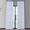 Ice Blackout Vintage Textured Faux Dupioni Curtain