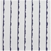 Sharkskin Blue Stripe Printed Cotton Swatch