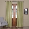 Mountain Moss Solid Cotton Grommet Curtain