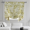 Edina Green Printed Cotton Tie-Up Window Shade