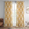 Mecca Gold Printed Cotton Curtain