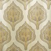 Arabesque Tan Printed Cotton Twill Swatch