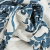 Duchess Blue Printed Cotton Twill Swatch